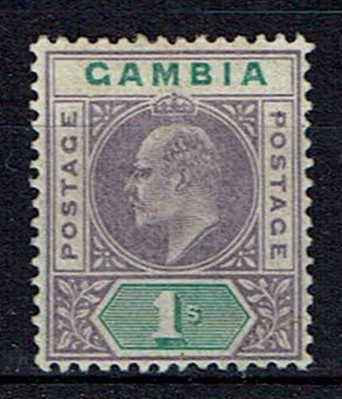 Image of Gambia SG 52a LMM British Commonwealth Stamp